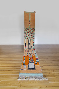 Moroccan Hall Runner: Boujaad Runner 102