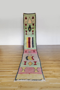 Moroccan Hall Runner: Boujaad Runner 101