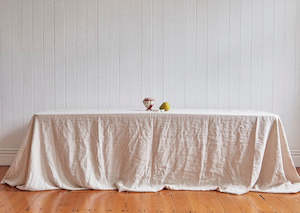 Table Linen: Sand Rectangle Tablecloth
