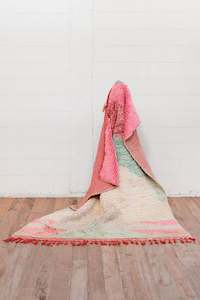 Gulgzel -Rosebeauty  240 x 160 mm Vintage Moroccan Boujaad Rug