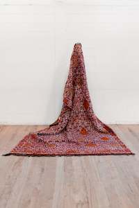 Dilshad -of happy heart - 365 x 210 mm Vintage Moroccan Boujaad Rug