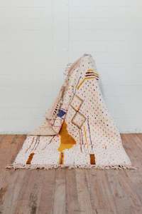 Aysel- Moonlike - New Moroccan Beni Ourain Rug