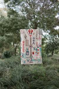 New Moroccan Rugs: Geometric patterns New Moroccan Boujaad Rug 2500 x 1550 mm