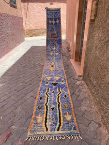 Orange Blue- Boujaad Runner 6000 x 700 mm Only PRESALE