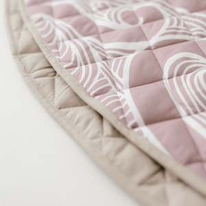 Māori Inspired Playmat | Mauve