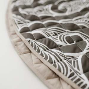 Māori Inspired Playmat | Olive