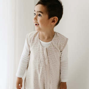 Woolbabe X Bo Ko Baby: Ngaru 3 Seasons Sleeping Suit