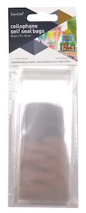 Craft: Self Seal Cellophane Bags (5x10cm) 50PK - Clear