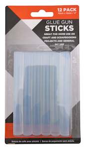 Hot Glue Gun Sticks (Dia:11mm x L:10cm) 12PK