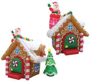 Christmas: Airpower Santas Gingerbread House (2.1M)