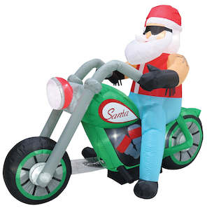 Christmas: Airpower Santa Biker (180cm)