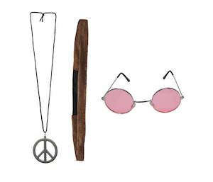 Hippie Mens Accessories Set