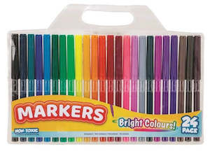 Felt Tips Ink Pens: Colouring Felt Tip Pens 24PK