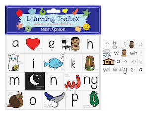 Educational Tools: Magnetic Learning Resources - Maori Alphabet