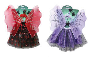 Halloween Spider Princess Tutu Set