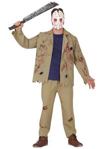 Halloween Costumes: Adult Costume - Horror Killer (Mens)
