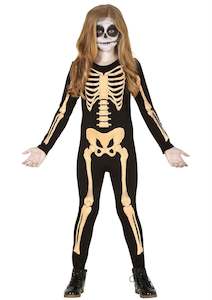 Halloween Costumes: Kids Costume - Skeleton Jumpsuit (Girls)