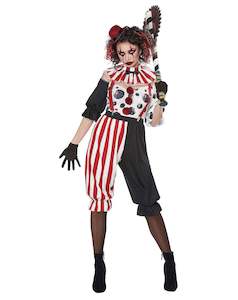 Adult Costume - Creepy Clown (Ladies)