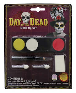 Halloween Make Up: Day Of The Dead Make Up Set