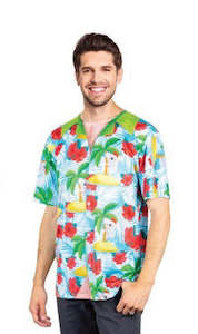 Adults Ugly T-Shirt (Green Hawaiian)