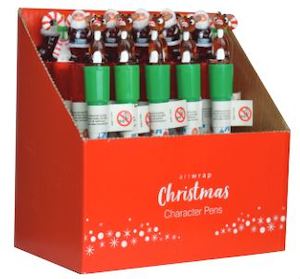 Christmas Novelty: Christmas Light Up Character Pen
