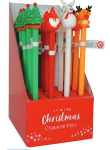 Christmas Novelty: Christmas Novelty Character Pen