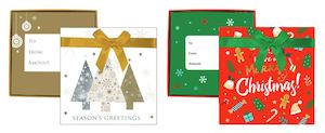 Christmas Novelty: Christmas Gift Card Box - Contemporary