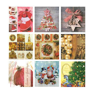Christmas Party Ware: Christmas Napkins 20PK - Classic Design