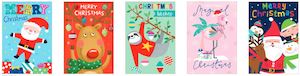 Christmas Cards: Christmas Card Bundle 10PK - Contemporary