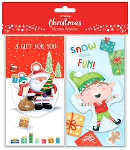Christmas Money Wallet - Kids Design