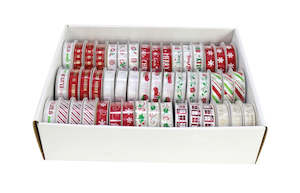 Christmas Gift Ware: Christmas Festive Ribbon (1.6cm x 2.7M)