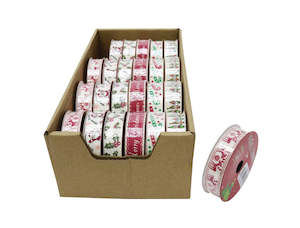 Christmas Ribbon (3M) - Vintage Design
