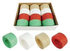 Christmas Raffia Paper String (100M)