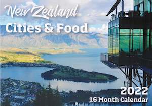 Calendars Diaries: Calendar (Rectangle) - NZ Cities And Food