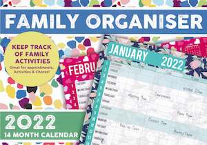 Calendars Diaries: Calendar (Rectangle) - Family Organiser