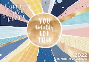 Calendars Diaries: Calendar (Rectangle) - Freshly Picked Words