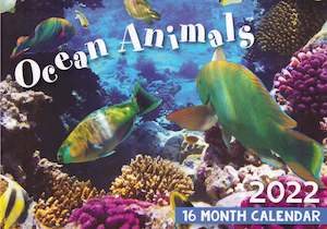 Calendars Diaries: Calendar (Rectangle) - Ocean Animals