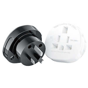 Travel Adapter to NZ & AU (Universal)