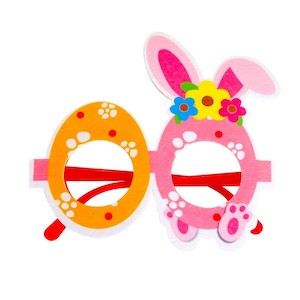 Dress Up Party Accessory - Easter Party glasses Easter Egg With Bunny