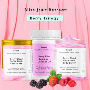 Bonbodi Bliss Fruit Berry Trilogy: The Ultimate Berry Indulgence Collection