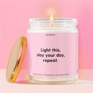 %F0%9F%99%8C Empowerment Motivation Candles: Light this, slay your day, repeat.