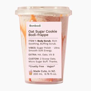 Body Scrubs: Oat Sugar Cookie Bodi-frappe: Body Scrub