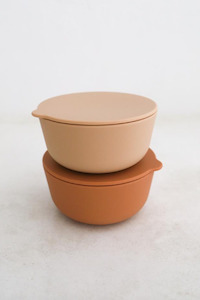 Dine: Bowl Set - Cinnamon/Nude