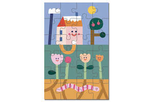 Under the Garden - 24 Piece Kids Puzzle
