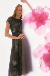 Products: Joseph Ribkoff Lace Trapeze Dress