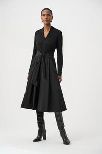 Joseph Ribkoff Silky Knit and Memory Fit and Flare Dress