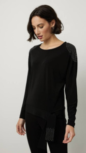 Products: Joseph Ribkoff Studded Top