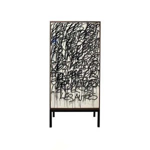 Dressers Armoires: Graffiti Bar Cabinet