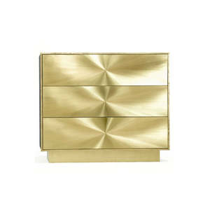 Bedsides: Starburst Chest 3 Drawer