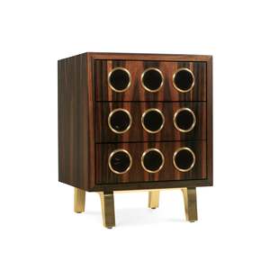 Marseilles Ebony Side Table